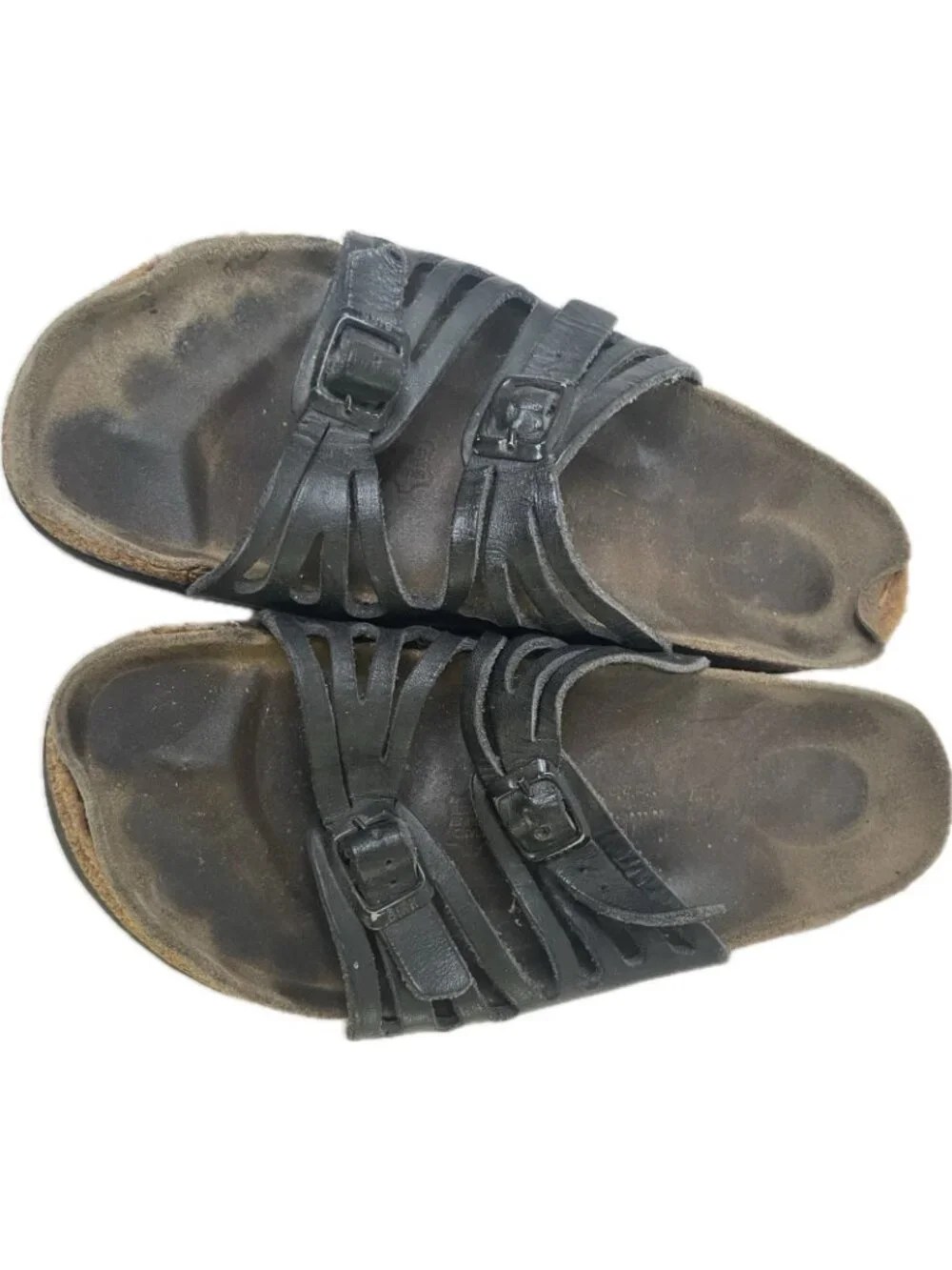 Birkenstock Women's Granada Black Birkibuc Sandal EU 40 US 9 - Picture 5 of 8